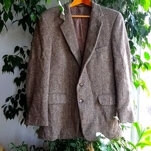 Handwoven Pure Scottish Wool Jacket